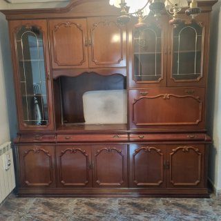 Mueble de salón vintage de madera