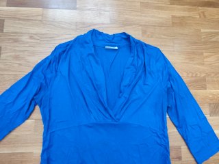 Camiseta premamá azul