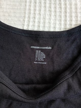 Camiseta de tirantes talla XL