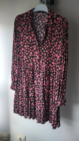 Vestido Camisero Estampado Floral