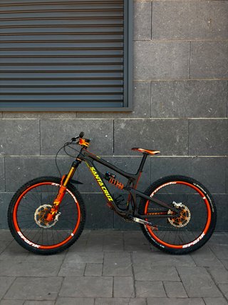 Santa Cruz Nomad CC Carbon 2017 | Fox 36 | Talla M