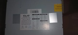 Radio Car Audio 2 Din EVUS DD218R