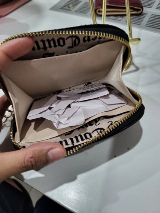 Monedero Juicy Couture Negro