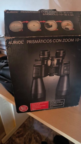Binocolo AURIOL Zoom 10-30x60