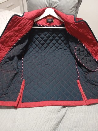 Chaqueta Spagnolo Acolchada Hombre Roja