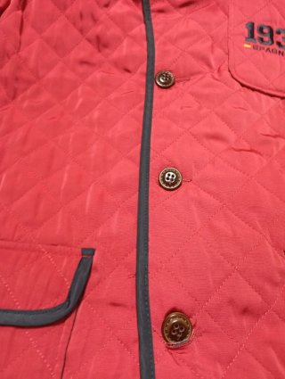 Chaqueta Spagnolo Acolchada Hombre Roja