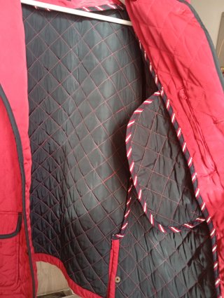 Chaqueta Spagnolo Acolchada Hombre Roja