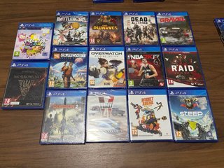 Lote Juegos PS4 Precintados (10 euros/unidad)