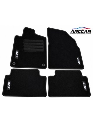 Alfombras Peugeot 407 (4 piezas)
