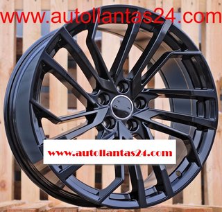 8825 JUEGO DE 4 LLANTAS AUDI RS BLACK r658147