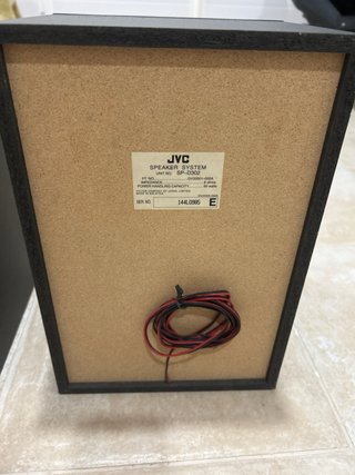 Pareja Altavoces JVC SP-D302 - 60W - 6 Ω