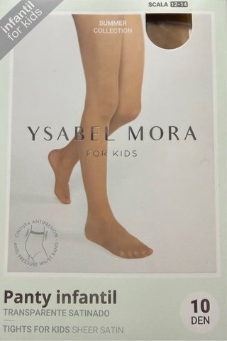 Medias Ysabel Mora para niña talla 10,4,6,8,10,12,
