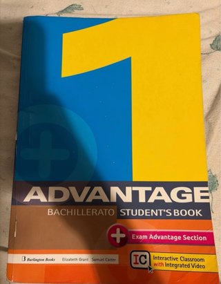 Advantage Student's book. Bachillerato 1