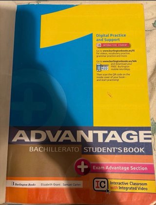 Advantage Student's book. Bachillerato 1