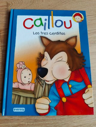 Caillou. Los tres cerditos