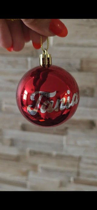 Bola de Navidad Personalizada
