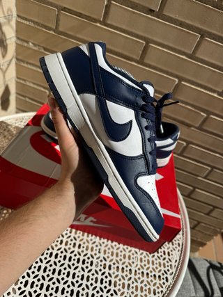 Zapatillas Nike Dunk Azules y Blancas