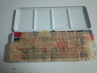 Estuche Acuarelas Vintage Espacial