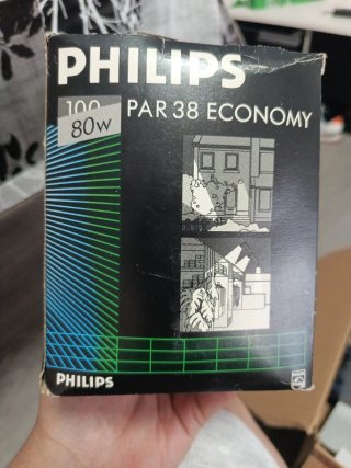 Bombilla Philips PAR 38 80w E27