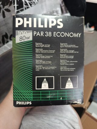 Bombilla Philips PAR 38 80w E27