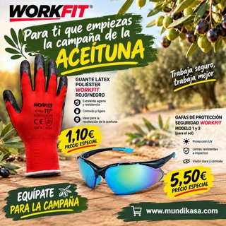 Guantes y Gafas de Protección Laboral