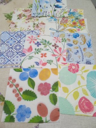 Navidad Servilletas de papel para decoupage.Ver pr