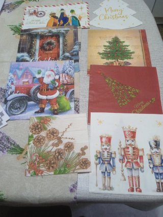 Navidad Servilletas de papel para decoupage.Ver pr