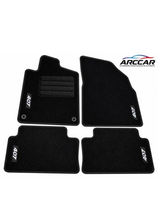 Alfombrillas Peugeot 407 (4 uds)