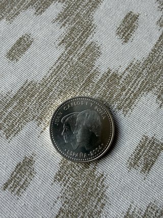 Moneda 12 Euro Plata España 2004 Boda Real