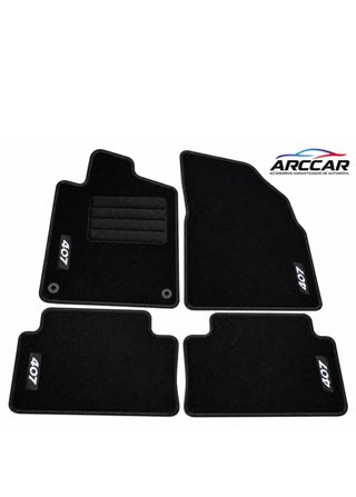Alfombrillas Peugeot 407 (4 uds)