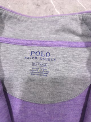 Jersey Polo Ralph Lauren 1/4 Lila M 45800