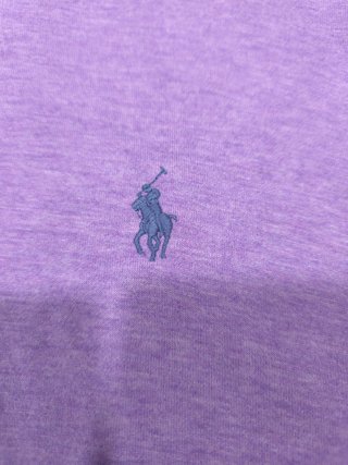 Jersey Polo Ralph Lauren 1/4 Lila M 45800