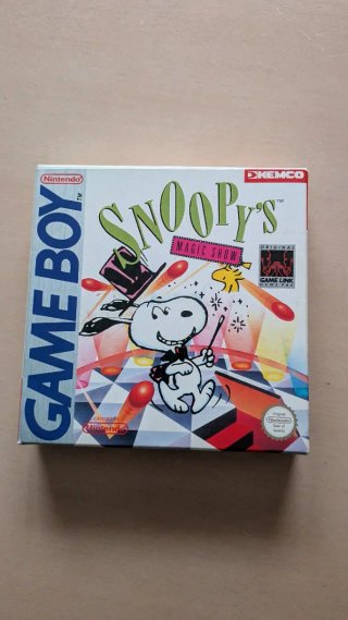 Snoopy's Magic Show Game Boy PAL España