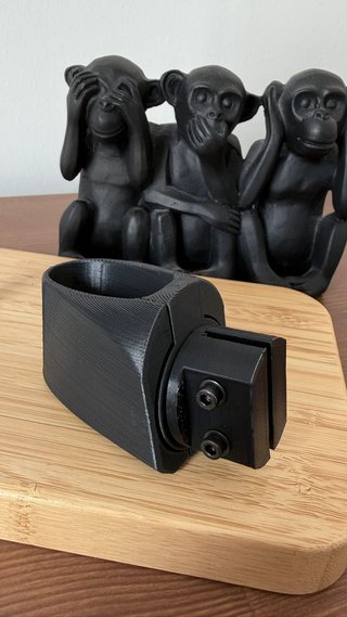 Soporte Dorsal 3D para Garmin Varia