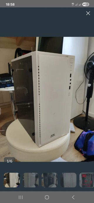 Caja Torre PC Mars Gaming Blanca