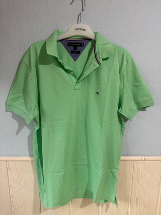 Polo Tommy Hilfiger Verde Talla M