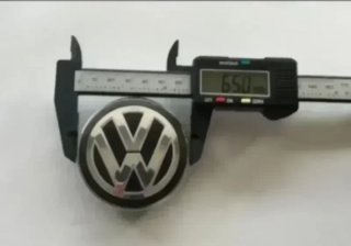TAPABUJES CENTRO RUEDA LLANTA VOLKSWAGEN 65/56MM
