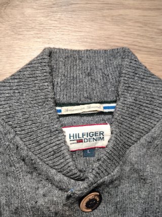 Jersey Tommy Hilfiger Denim gris Talla  L