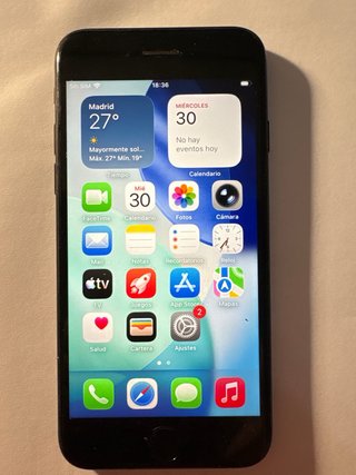 iPhone SE 2.ª Generación 128GB Negro con cargador