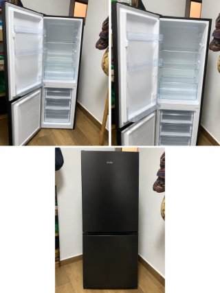 Frigorífico Combi CHiQ Negro Mate