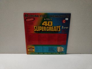 Vinilo Doble 40 Super Greats K-Tel