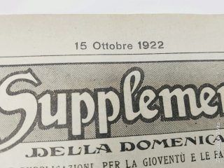 Il supplemento della domenica 1922