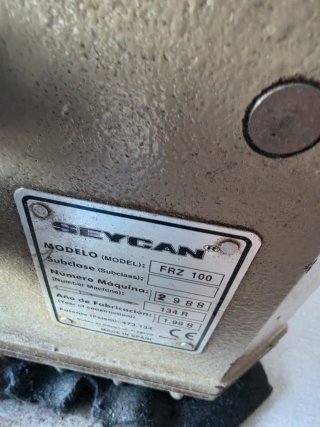 Máquina de coser Seycan FRZ 100