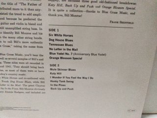 Vinilo Bill Monroe - The Father of Blue Grass