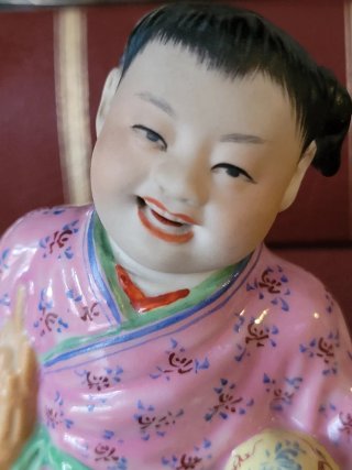 Figura antigua porcelana china.