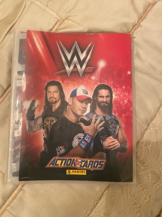Colección cromos WWE Action Cards Panini