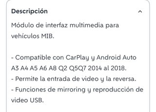 Módulo CarPlay / Android Auto