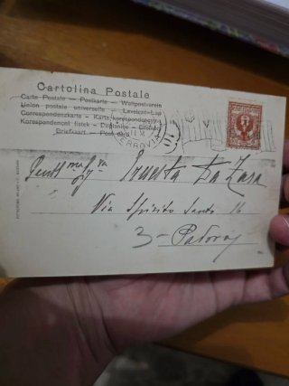 Cartolina Milano 1903 - Duomo