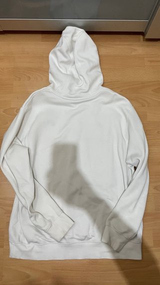 Sudadera Nike Club Fleece Blanca - Talla L