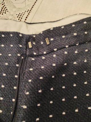 Pantaloni donna fantasia pois